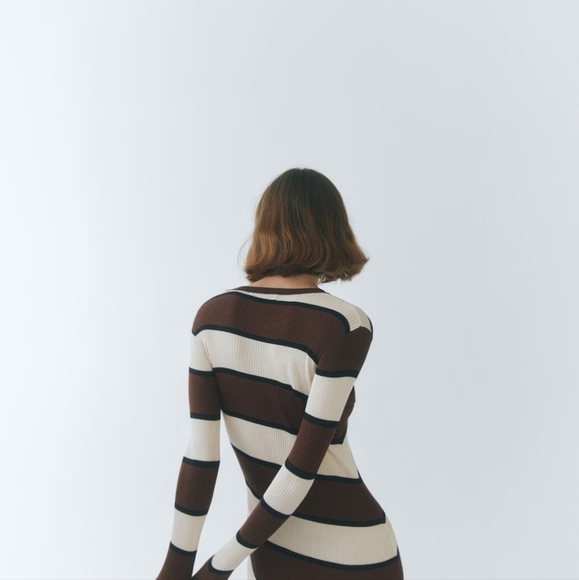 MNG Silky Knit Dress - Picture 4 of 10